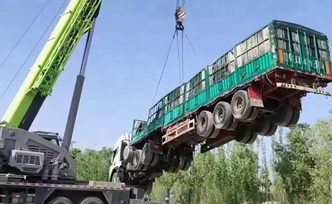 安福道路脱困救援案例